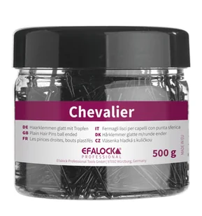 Efalock Chevalier, wsuwki do włosów, 5cm, 500g, brązowy - Ozdoby do włosów - miniaturka - grafika 1