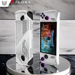 Etui do konsoli Asus Rog Ally Clear Case obudowa pokrowiec silikonowe nakładka Alogy przezroczyste - Części i akcesoria do laptopów - miniaturka - grafika 13