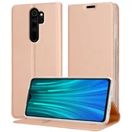Etui i futerały do telefonów - Cadorabo etui ochronne na telefon Xiaomi RedMi NOTE 8 PRO w kolorze różowym Cover Etui Book Case Booklet - miniaturka - grafika 1