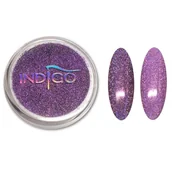 Ozdoby do paznokci - Indigo Pyłek Holo Effect Violet efekt brokat 2,5 g - miniaturka - grafika 1