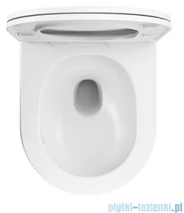 Omnires Ottawa Silent Power™ miska WC wisząca + deska wolnoopadająca biały mat OTTAWASPXMWBM - Kompakty WC - miniaturka - grafika 4