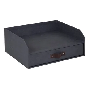 Kartonowy organizer na dokumenty z szufladką Walter – Bigso Box of Sweden - Akcesoria na biurko - miniaturka - grafika 1
