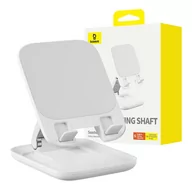 Selfie stick - Składany stojak na tablet Baseus Seashell (biały) - miniaturka - grafika 1