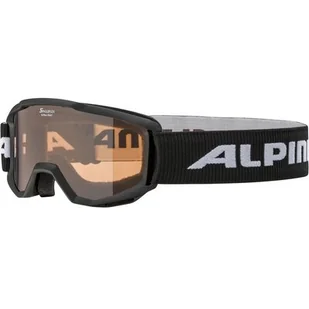 Gogle ALPINA Junior Piney (czarny) - 150 mm  paczkomatem od 599zł - Moda i Uroda OUTLET - miniaturka - grafika 1