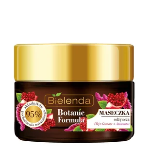 Bielenda BOTANIC FORMULA Olej z granatu + amarantus Maseczka odżywcza 50 ml - Pozostałe kosmetyki - miniaturka - grafika 1