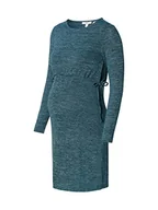 Sukienki ciążowe - ESPRIT Maternity Damska sukienka z długim rękawem, niebieski (Teal Blue-455), L - miniaturka - grafika 1