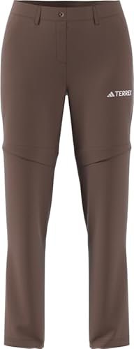 adidas Kobiety Terrex Multi Zip Off Pants, earth strata, 10