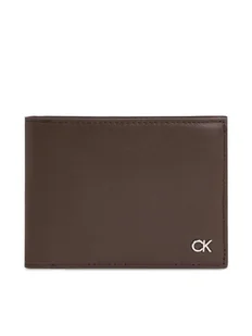 Calvin Klein Duży Portfel Męski Metal Ck K50K511689 Czarny - Portfele - miniaturka - grafika 1