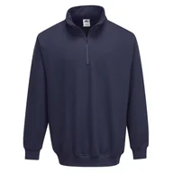 Bluzy męskie - Bluza Sorrento zapinana na zamek Granatowy M - miniaturka - grafika 1
