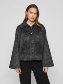 Kurtki damskie - Vila Kurtka przejściowa w kolorze antracytowym - miniaturka - grafika 1