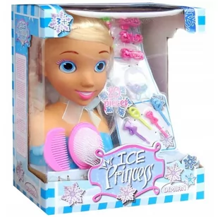 Smily Molly Lalka głowa do czesania BD1369 - Akcesoria dla lalek - miniaturka - grafika 1