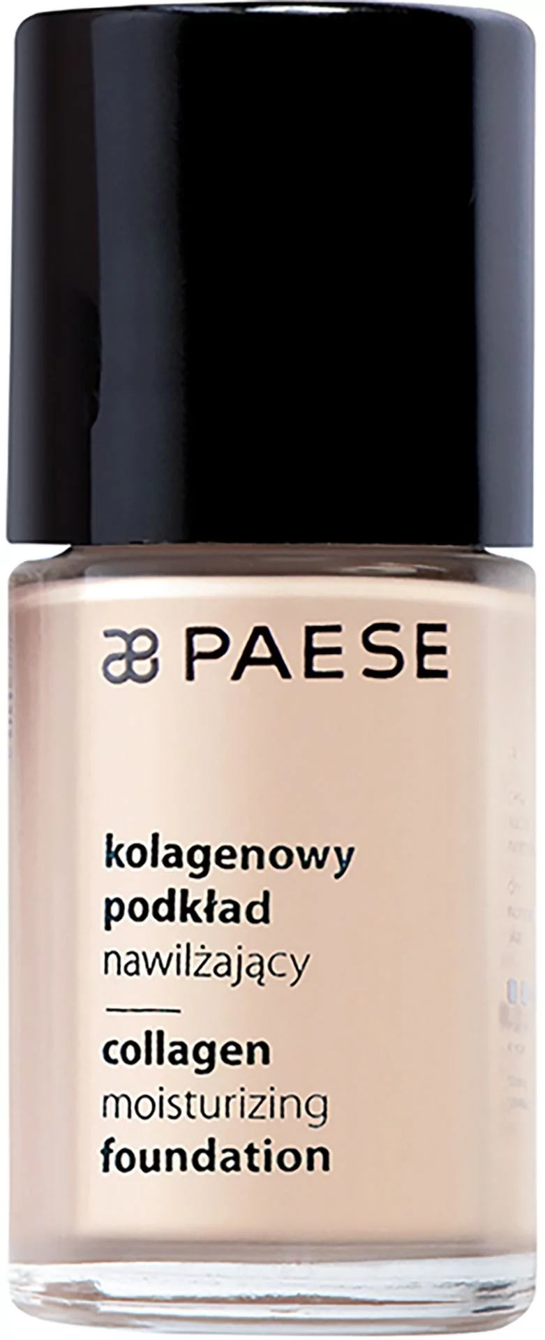 PAESE Kolagenowy podkład nawilżający - Skóra sucha - 301N LIGHT BEIGE PAEA3BE-01