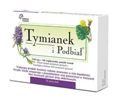 Przeziębienie i grypa - GlaxoSmithKline Tymianek i podbiał 16 szt. - miniaturka - grafika 1