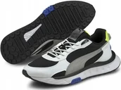 Sneakersy damskie - Buty damskie sportowe Puma Rider Jts r.40 Lekkie Czarne Sneakersy - miniaturka - grafika 1