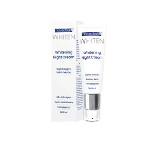 Equalan Novaclear Whiten wybielający krem na noc 50 ml - Kremy do twarzy - miniaturka - grafika 1