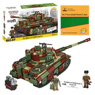 Klocki - KLOCKI COBI 3124 Czołg Pz.Kpfw. VI ““Tiger”“ HC WW2 870 El. + PŁYTKA - miniaturka - grafika 1