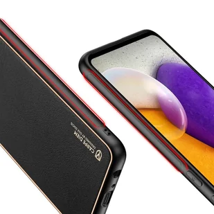 Dux Ducis Yolo eleganckie etui pokrowiec ze skóry ekologicznej Samsung Galaxy A72 4G czarny - Etui i futerały do telefonów - miniaturka - grafika 6