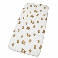 Prześcieradła dla dzieci - PRZEŚCIERADŁO 90x200 cm Z GUMKĄ DO ŁÓŻKA BAWEŁNA Kerstin - miniaturka - grafika 1