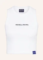 Koszulki i topy damskie - Pepe Jeans Krótki Top weiss - miniaturka - grafika 1
