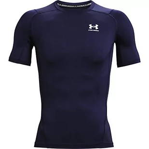 Under Armour Męski T-shirt Comp Ss z krótkim rękawem 1361518-410-X-Small - Koszulki męskie - miniaturka - grafika 1