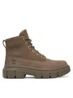 Botki damskie - Timberland Trapery Greyfield TB0A2FT6EM51 Khaki - miniaturka - grafika 1