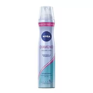 Kosmetyki do stylizacji włosów - Nivea Diamond Volume, lakier do włosów ultra mocny, 250 ml - miniaturka - grafika 1