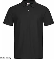 Odzież robocza - Stedman SST3000 - Polo męskie ST3000 - czarny 3XL - miniaturka - grafika 1