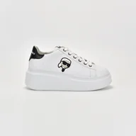 Sneakersy damskie - Damskie Sneakersy KARL LAGERFELD ANAKAPRI KARL NFT LO LACE KL63530N-011 – Biały - miniaturka - grafika 1