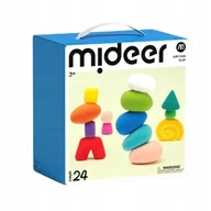 Masy plastyczne - Piankolina Mideer 24 Kolory 5 Narzędzi Do Formowania - miniaturka - grafika 1