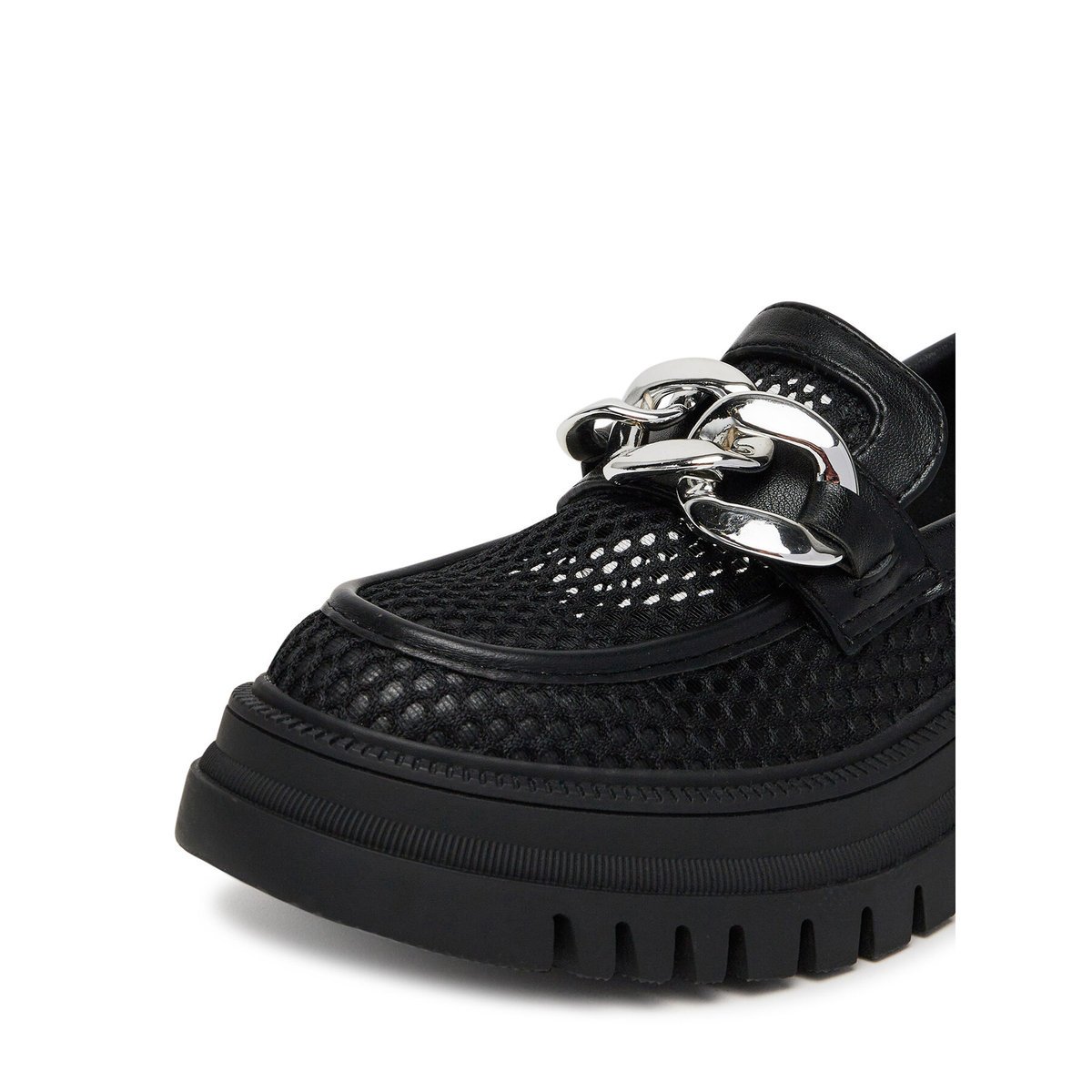 Deezee Loafersy Damskie Czarny 60062D-2