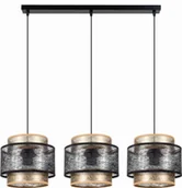 Lampy sufitowe - Lampa wisząca Solar Nowoczesna lampa wisząca TRICCO 3 płomienna - miniaturka - grafika 1