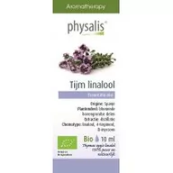 Aromaterapia - PHYSALIS (olejki eteryczne, soki) OLEJEK ETERYCZNY TIJM LINALOOL (TYMIANEK THYMUS ZYGIS LINALOL) BIO 10 ml - PHYSALIS BP-5412360002672 - miniaturka - grafika 1