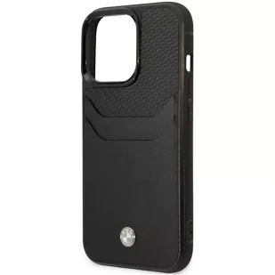 Etui na telefon BMW BMHCP14X22RSEPK do Apple iPhone 14 Pro Max 6,7" czarny/black Leather Card Slot - Etui i futerały do telefonów Etui na telefon BMW BMHCP14X22RSEPK do Apple iPhone 14 Pro Max 6,7" czarny/black Leather Card Slot - Etui i futerały do telefonów - miniaturka - grafika 6