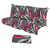 Poduszki ogrodowe - Komplet poduszek z dachem do huśtawki Savona/Indiana 108 x 175 cm - miniaturka - grafika 1