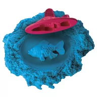 Zabawki kreatywne - Kinetic Sand: Zamek z piaskownicą (1lbs/0,45kg) - Blue - miniaturka - grafika 1