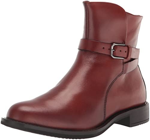 ECCO Damskie botki Sartorelle 25 Mid Cut z klamrą, koniak, 39/39,5 EU, koniak, 40/41 EU