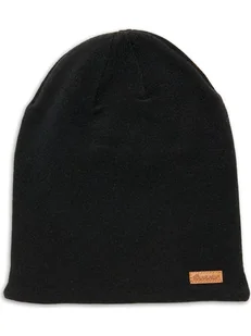 HULABALU Czapka beanie "Mick" w kolorze czarnym - Czapki dla dzieci - miniaturka - grafika 1