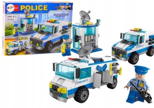 BEMI ZESTAW KLOCKÓW 271 El. WÓZ POLICYJNY BUDYNEK POLICJANT - Klocki - miniaturka - grafika 1