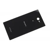 Części serwisowe do telefonów - SONY XPERIA M2 D2303 KLAPKA POKRYWA BATERII CZARNA - miniaturka - grafika 1