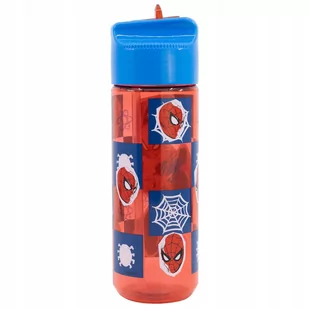 Spiderman Marvel Bidon Z Rurką Ekozen Tritan 540Ml - Bidony dla dzieci - miniaturka - grafika 1