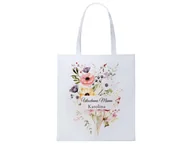 Torby i wózki na zakupy - Torba na zakupy personalizowana na dzień matki Kwiaty polne - 1 szt. - miniaturka - grafika 1