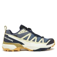 Buty trekkingowe męskie - Trekkingi Salomon X Ultra 360 Edge Gore-Tex L47816600 Niebieski - miniaturka - grafika 1