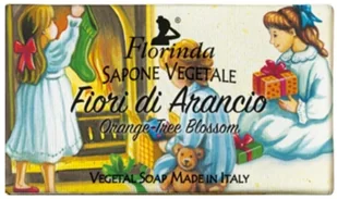 Florinda Xmas Mydło w kostce kwiat pomarańczy 100g - Mydła - miniaturka - grafika 1