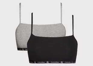Calvin Klein Biustonosz bralette 000QF7215E XL Unlined Bralette 2PK - Biustonosze - miniaturka - grafika 1