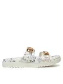 Klapki i japonki damskie - Aldo Klapki Alessie 13968267 Biały - miniaturka - grafika 1