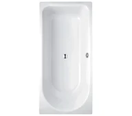 Wanny - Bette Ocean Low-Line Wanna prostokątna 180x80x38 cm przelew z przodu, biała 8839-000 - miniaturka - grafika 1