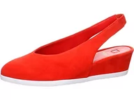 Czółenka - HÖGL Damskie czółenka Ruby Slingback, czerwony - czerwony Scarlet 43-39 eu - miniaturka - grafika 1