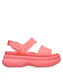 Sandały damskie - Crocs Sandały Soho Sandal 212651 Różowy - miniaturka - grafika 1