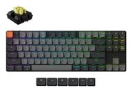 Klawiatury - Keychron K1X-B4 klawiatura Uniwersalne USB + Bluetooth QWERTY Angielski Szary - miniaturka - grafika 1