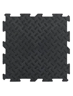 Płytka ECO do pralni spiżarni warsztatu 30x30 cm czarna - Wykładziny - miniaturka - grafika 1